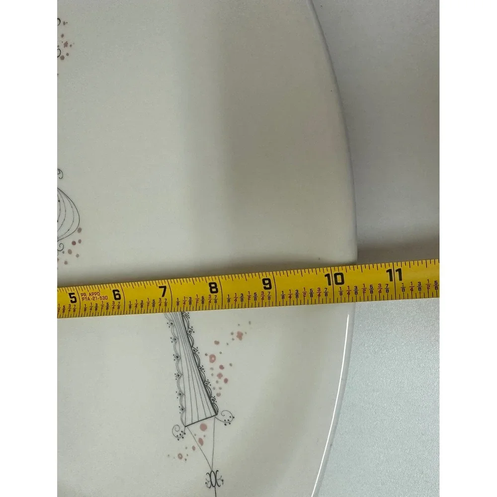 Vintage Iroquois Impromptu Ben Seibel Oval Serving Platter Mid Century Modern